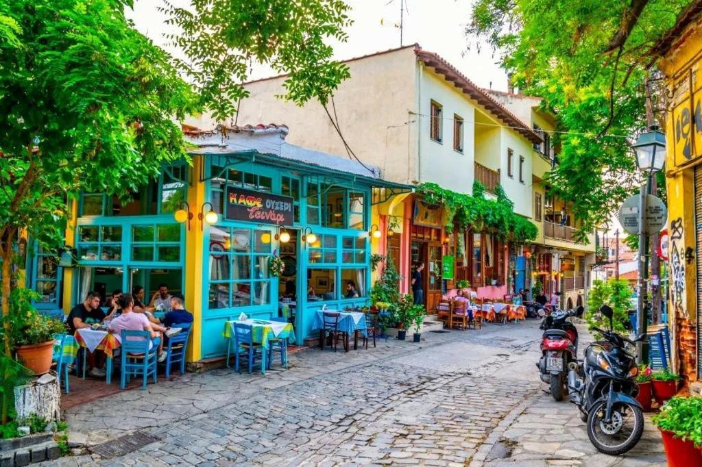 Retro Boutique Apt W Balcony In Historical Area Daire Selanik Dış mekan fotoğraf